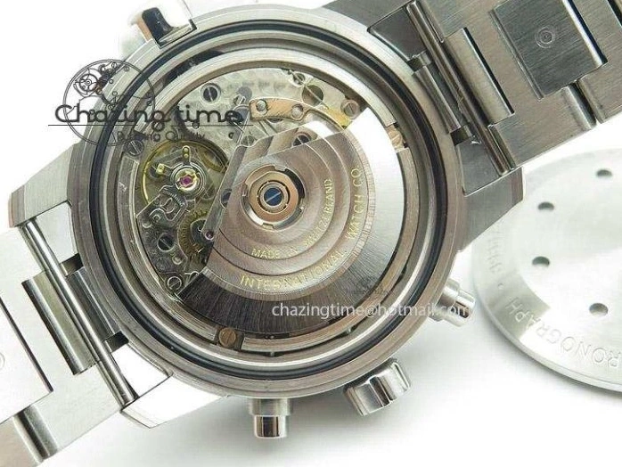 MIROTIME 0211 Classic Aquatimer Chrono IW376803 V6F 1:1 Best Edition Black Dial On SS Bracelet A 7361